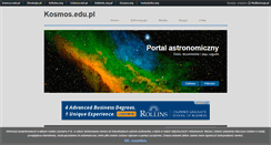 Desktop Screenshot of kosmos.edu.pl
